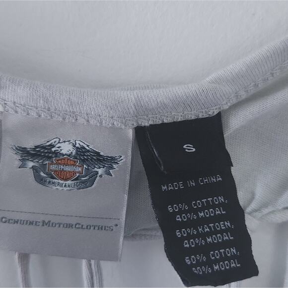 Harley-Davidson Tie-Dye Shirt Small Women Short Sleeve "Restless Spirit" - Picture 4 of 5